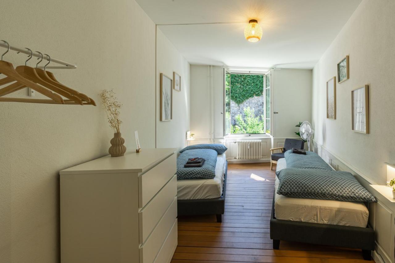 Historische Wohnung Im Herzen Der Thuner Altstadt מראה חיצוני תמונה