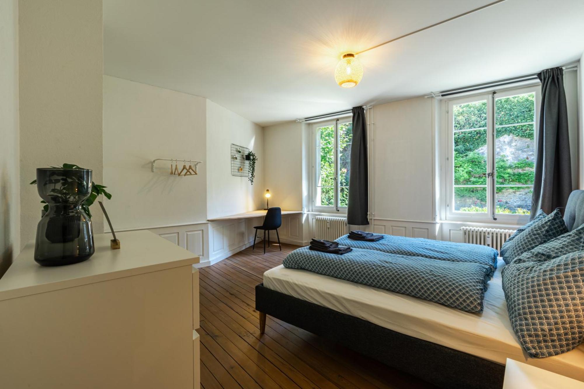 Historische Wohnung Im Herzen Der Thuner Altstadt מראה חיצוני תמונה