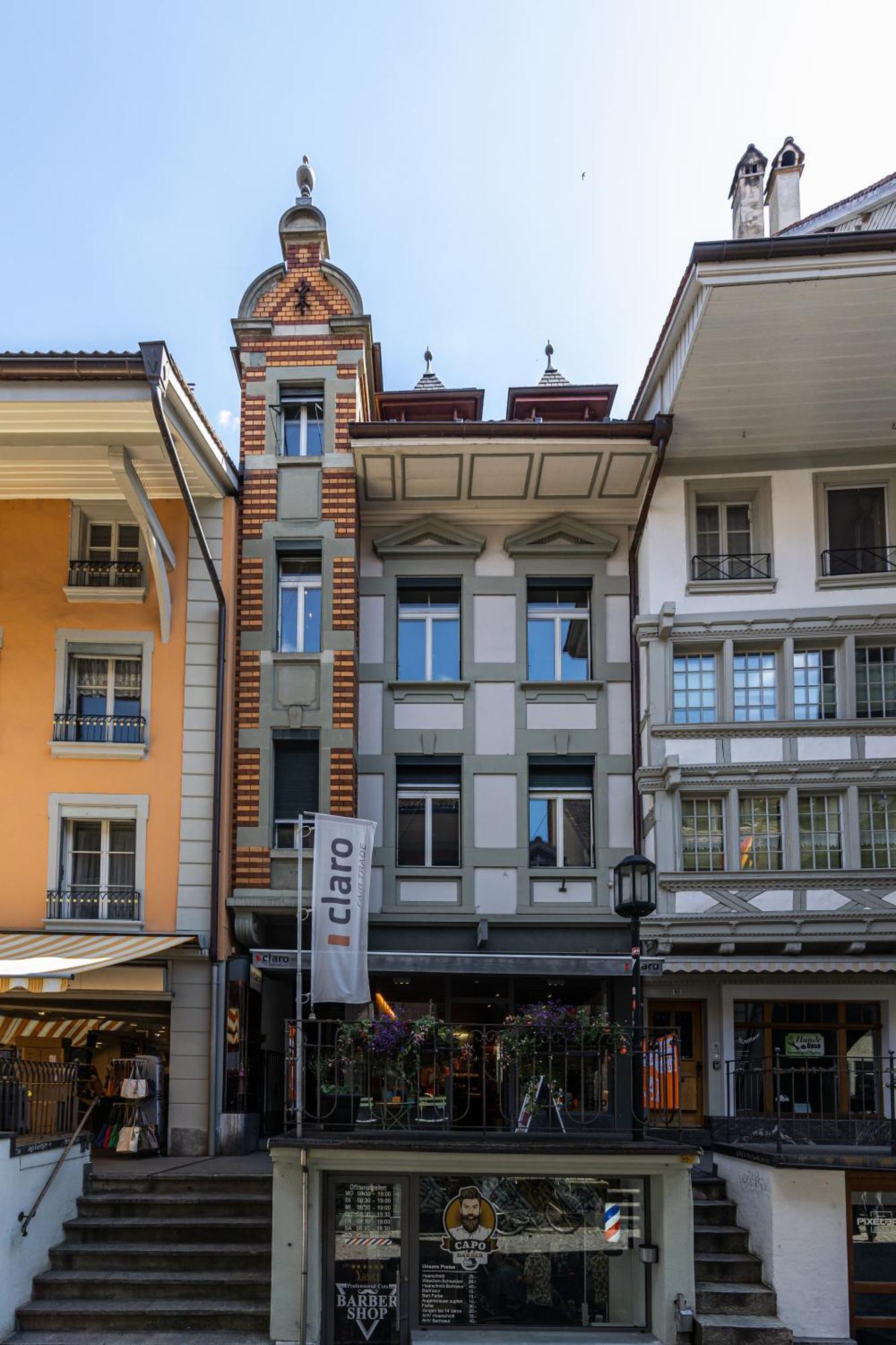 Historische Wohnung Im Herzen Der Thuner Altstadt מראה חיצוני תמונה